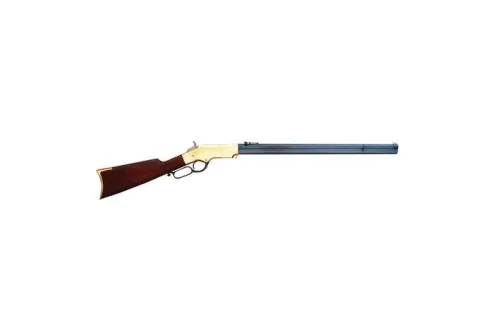 Cimarron Ca288 1860 Henry Civilian 45 Colt (Lc) 12+1 24" Blued Octagon Barrel, Brass Rec, Walnut Furniture, Adj. Sights