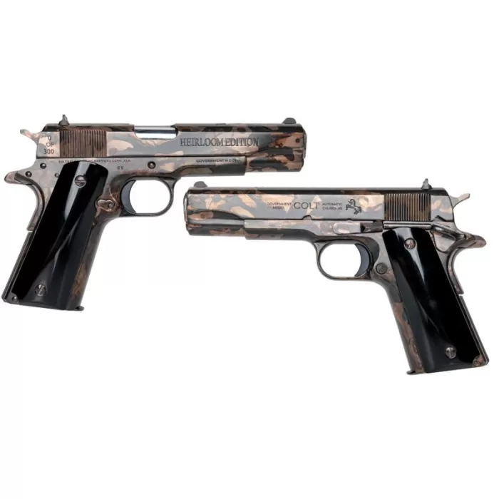 Colt Firearms Heirloom 1911 Govt. Hi-Polish Copper Penny Finish .45 ACP 5