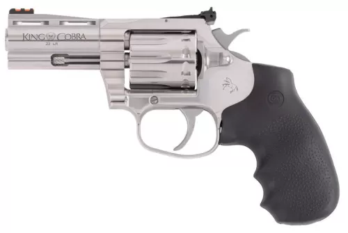 Colt Firearms King Cobra Target .22 LR, 3" Barrel, 10 rnd - Stainless [MPN:ZKCOBRA22SP3RFO]