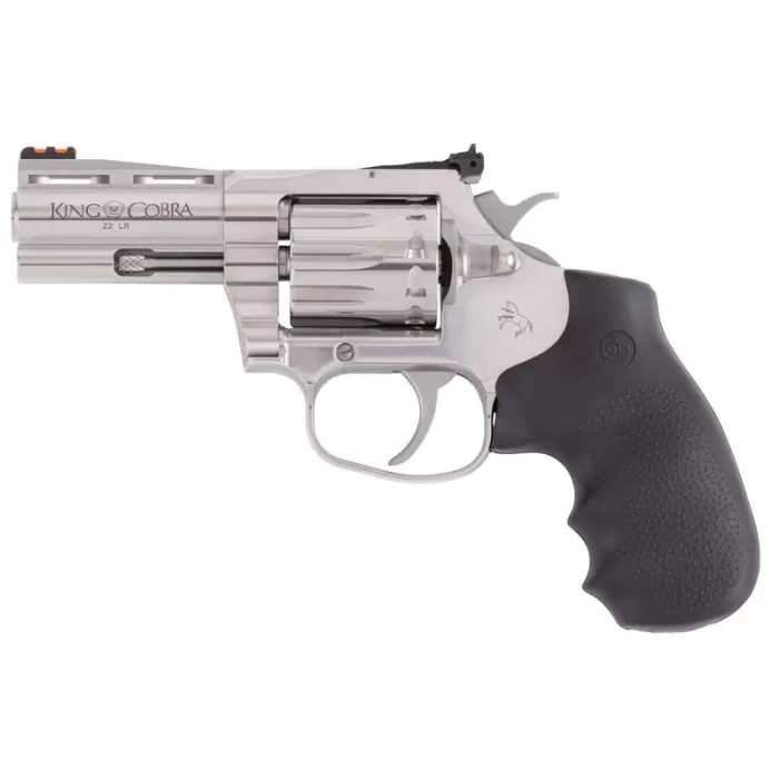 Colt Firearms King Cobra Target .22 LR, 3" Barrel, 10 rnd - Stainless [MPN:ZKCOBRA22SP3RFO]
