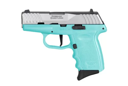 SCCY DVG-1 9mm Luger 3.1in SCCY Blue/Stainless Steel Pistol - 10+1 Rounds