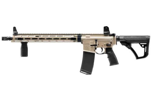 Daniel Defense Desert Sage Limited Series DDM4 V7 223 Rem/5.56 NATO Semi Auto Rifle - 32+1 Rounds, 16