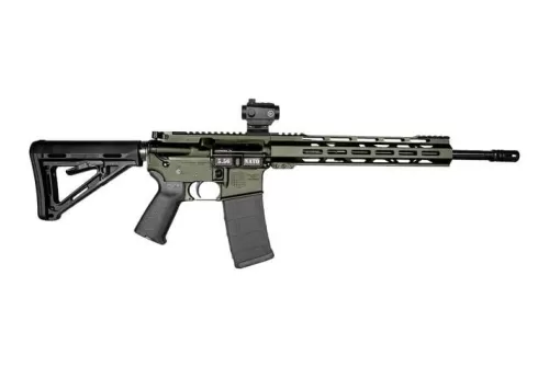 Diamondback Firearms Carbon DB15 Rifle 5.56 NATO AR-15 Rifle - Crimson Trace Red Dot - OD Green