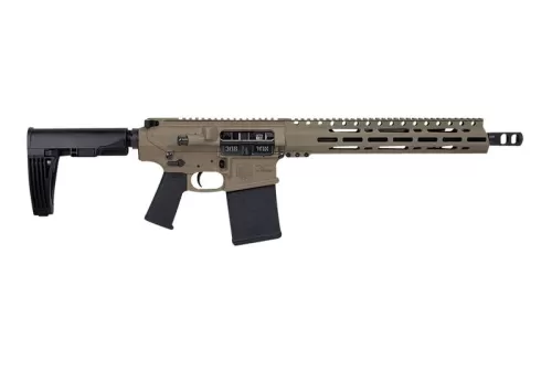 Diamondback Diamondback Db15 Black Gold Series Pistol, .308 Win, 13.5" Barrel, 13" M-Lok Rail, Tailhook Brace, Fde, 20-Rd DB1330C061