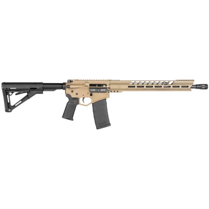 Diamondback DB15 Flat Dark Earth 5.56 NATO / .223 Rem 16" Barrel 30-Rounds MBUS Sights Diamondback DB15 Flat Dark Earth 5.56 NATO / .223 Rem 16" Barrel 30-Rounds MBUS Sights