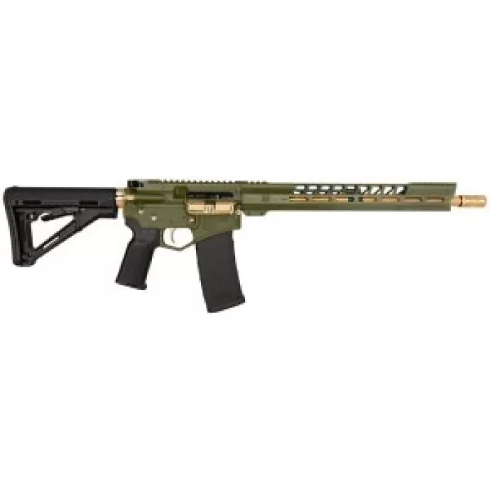 Diamondback Firearms DB15 5.56x45mm 16" AR Rifle, - Green/Gold, Stylish and High-Performance Tactical - DB175AK801 Diamondback Firearms DB15 5.56x45mm 16" AR Rifle, - Green/Gold, Stylish and High-Performance Tactical - DB175AK801