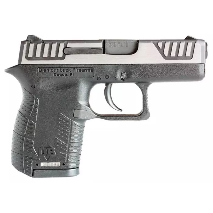 Diamondback DB380 Pistol Stainless/Black .380 ACP 2" Barrel 6-Rounds Diamondback DB380 Pistol Stainless/Black .380 ACP 2" Barrel 6-Rounds