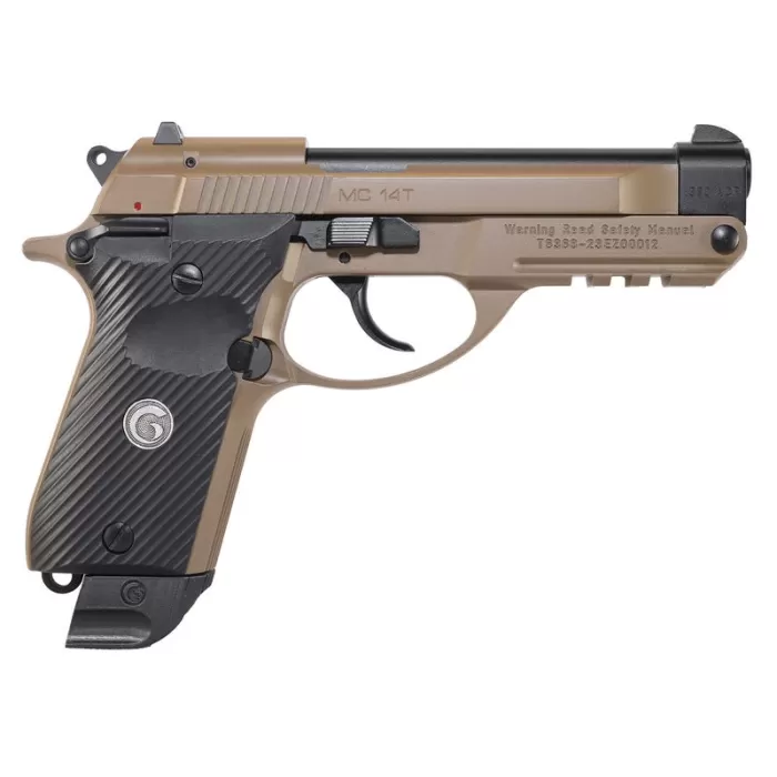 EAA Corp MC 14T Solution Compact Flat Dark Earth .380 ACP 4.5" Barrel 13-Rounds EAA Corp MC 14T Solution Compact Flat Dark Earth .380 ACP 4.5" Barrel 13-Rounds