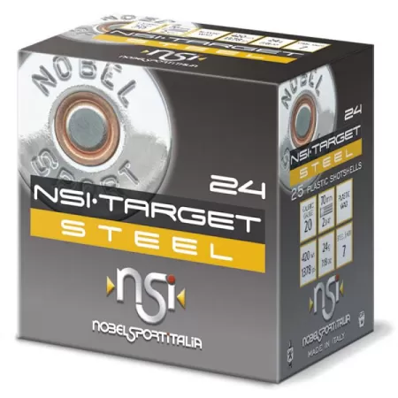 NOBEL SPORT 20 GA STEEL 7/8OZ #7 25rds