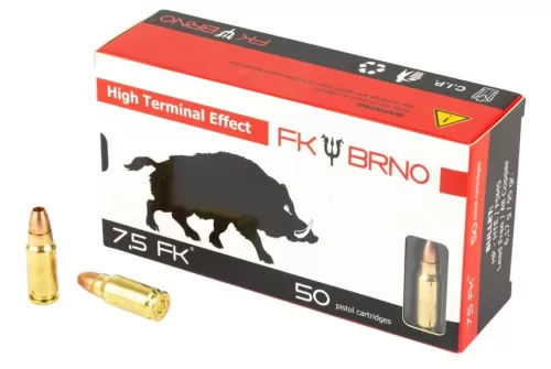 FK BRNO 7.5 FK F5/HTE Ammunition 50rds 95gr
