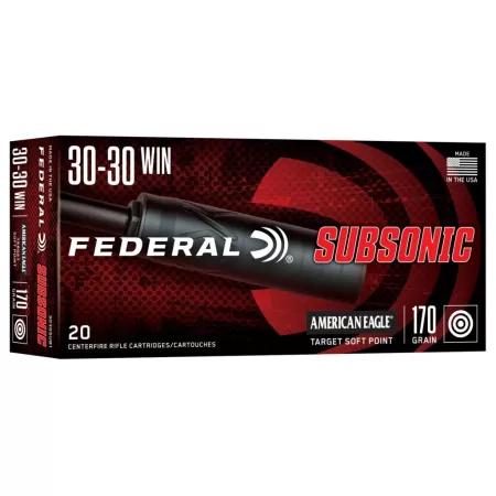 FED 3030SUB1 3030 170GR TSP SUBSONIC 20/10