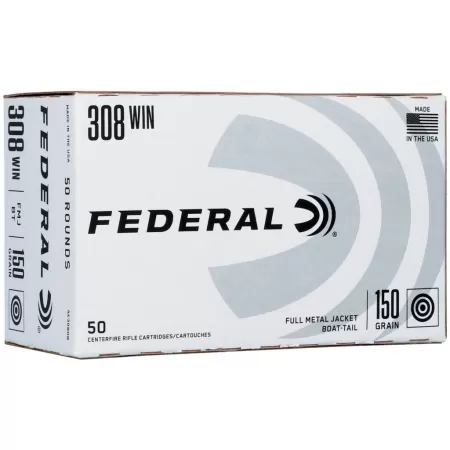 Federal AE308DB American Eagle 308Win 150gr Full Metal Jacket 50 Per Box/5 Case