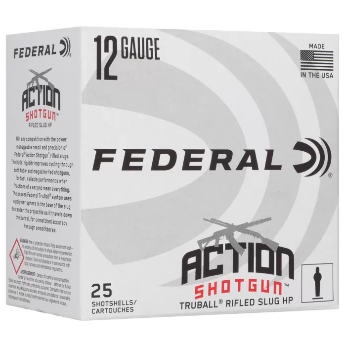 FEDERAL 12ga 2.75in 1300 FPS Truball Slug (AS12H LRS)