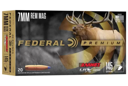Barnes LRX, 7mm Rem Mag, 145 Grain, Barnes LRX, 3125 fps