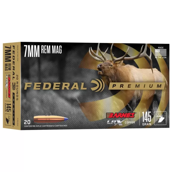 Barnes LRX, 7mm Rem Mag, 145 Grain, Barnes LRX, 3125 fps