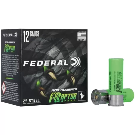 FEDERAL 12ga 3in 1 3/8oz1400 FPS #3 Raptor Steel (RRS138 3)