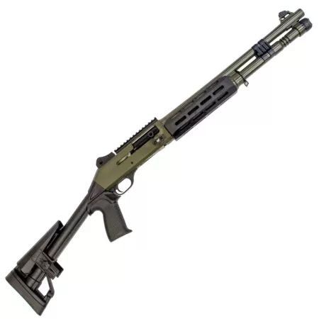 Gforce Gf4 12 Ga 18.5 Blk Odg Alum Forend 5 Rd