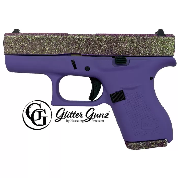 GLOCK 42 380ACP 3.25 GLITTER GUN JOKER GLOCK 42 380ACP 3.25 GLITTER GUN JOKER