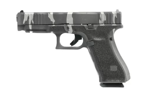GLOCK 47 MOS Gen5 9mm Pistol - Urban Tiger Camo