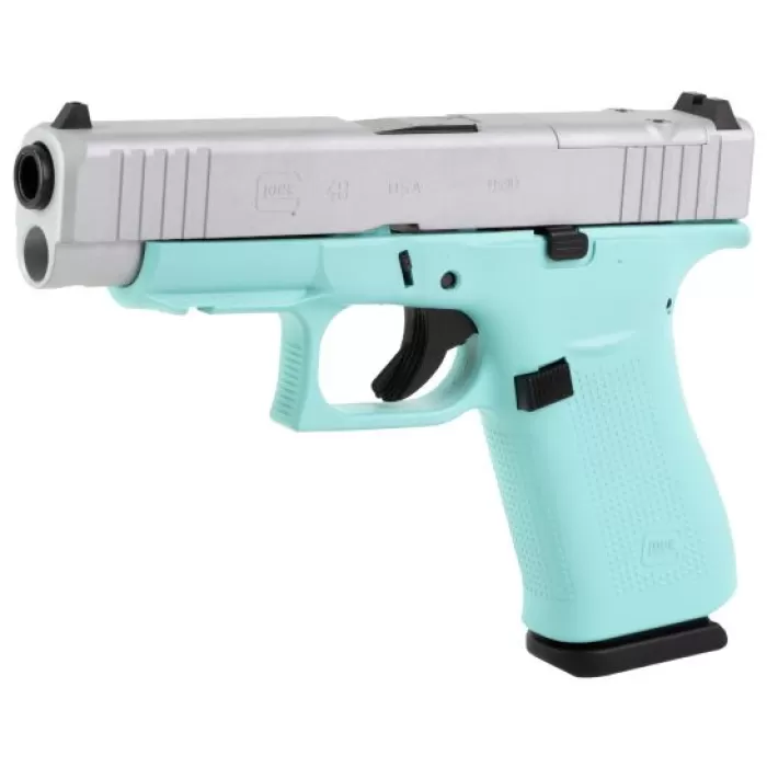 Glock 48 Gen5 MOS Robin's Egg Blue 9mm 4.17 Glock 48 Gen5 MOS Robin's Egg Blue 9mm 4.17