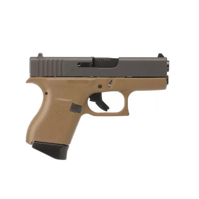 GLOCK G43 9mm Striker Fired Semi-Auto Pistol - 3.39 GLOCK G43 9mm Striker Fired Semi-Auto Pistol - 3.39