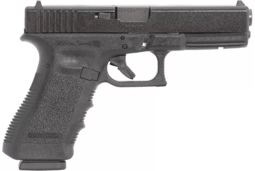 LE Trade in Glock 17 Gen 3 4.49" 9mm 17rd Pistol, Black - GLOGUPI17502GEN3
