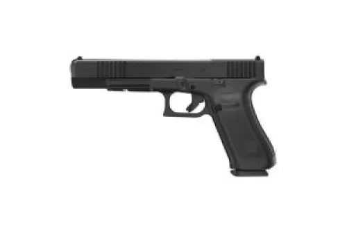Glock G17L Gen 5 MOS 9mm, 6.02" Barrel, Black Cerakote, 17rd