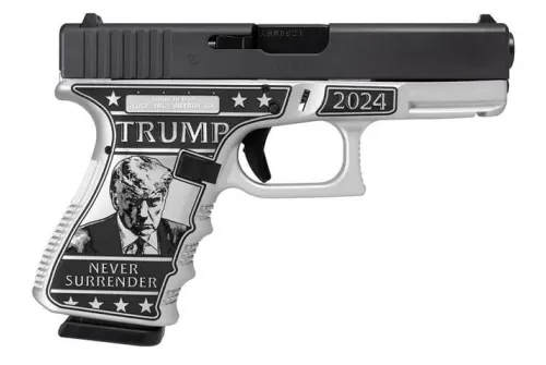 Glock 19 Gen 3 Trump 2024 Mug Shot 9mm 4" 15rd - UI1950203MS