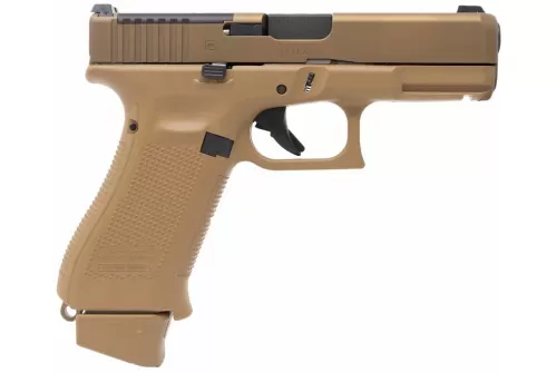 Glock 19X MOS Coyote Brown 9mm 4.52