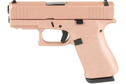 Glock 43X Rose Gold 9mm 3.4