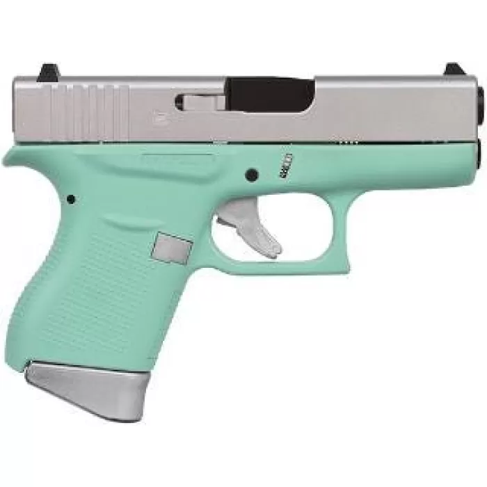 GLOCK 43 9mm 3.39in Barrel 6rd Blue-Aluminum Pistol (PI4350201RESA) GLOCK 43 9mm 3.39in Barrel 6rd Blue-Aluminum Pistol (PI4350201RESA)