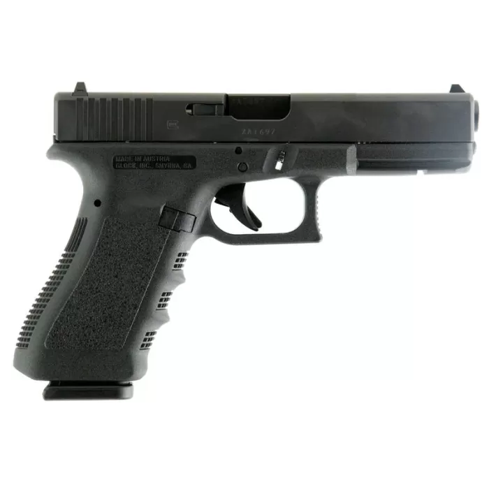 Glock 17 Refurbished 9mm 4.50" Barrel 17-Rounds Includes 2 Magazines Glock 17 Refurbished 9mm 4.50" Barrel 17-Rounds Includes 2 Magazines