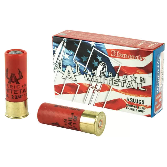 HORN AMER WTL 12GA 1OZ RFL SLUG 5BX HORN AMER WTL 12GA 1OZ RFL SLUG 5BX