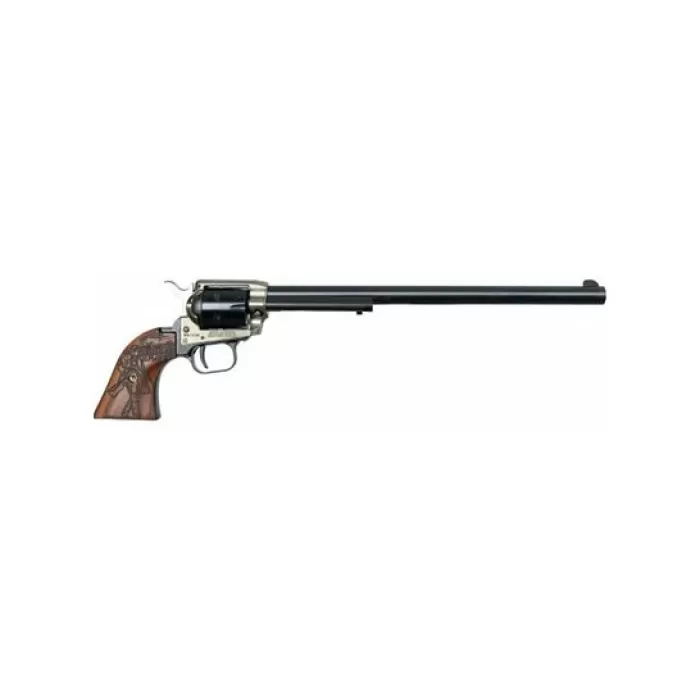HERITAGE ROUGH RIDER .22LR REVOLVER, 12" BARREL, 6RD, BLUE, FIXED SIGHTS HERITAGE ROUGH RIDER .22LR REVOLVER, 12" BARREL, 6RD, BLUE, FIXED SIGHTS