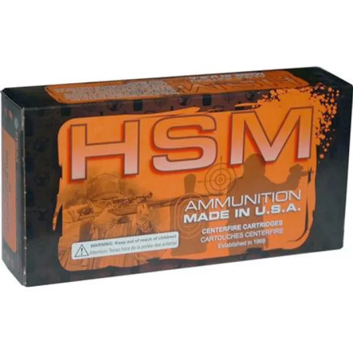 HSM Classics Rifle .350 Rem Mag, 200gr, JSP [MPN: HSM-350RMag-5-N] - 20 rounds
