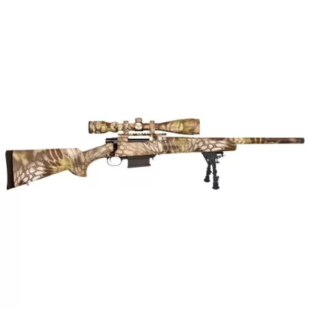 Howa Mini Action Full Camo 6.5 Grendel Bolt Action Rifle, 20" Barrel - HMA70670KHC