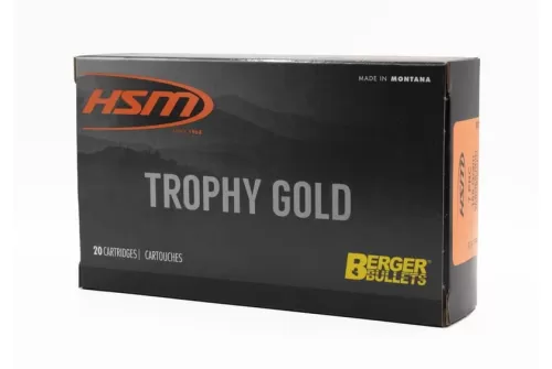 HSM/Hunting Shack Trophy Gold 7mm PRC 168 Grain 20-Rounds Berger VLD Hunting