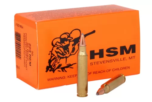 Hsm Varmint, Hsm 2232        223 Rem  55 Sp Wadcutter     50/20