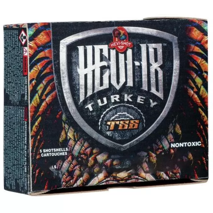 HEVI-Shot Hevi 18 Tss Turkey 28 Gauge 1.25oz 3in Shotgun Ammo, Shot 7, 5 Rounds, HS7287-5RD HEVI-Shot Hevi 18 Tss Turkey 28 Gauge 1.25oz 3in Shotgun Ammo, Shot 7, 5 Rounds, HS7287-5RD