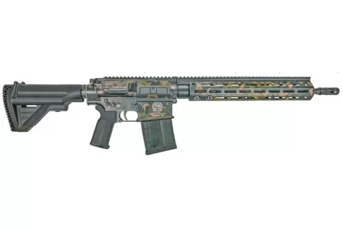 Heckler and Koch MR762 Flecktarn Camo 7.62 X 51 16.5