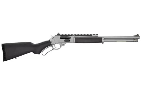 Henry Repeating Arms Lever All Weather Side Gate Satin / Stained Hardwood .45-70 Gov 18.43" Barrel 4-Rounds
