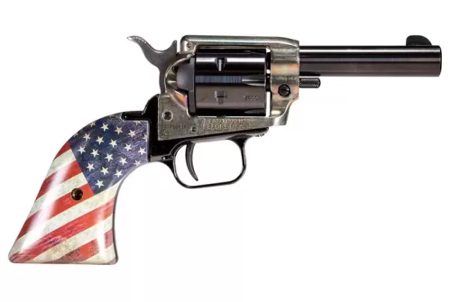 Heritage Firearms Barkeep .22 LR 3.6" Barrel 6-Rounds US Flag Grips