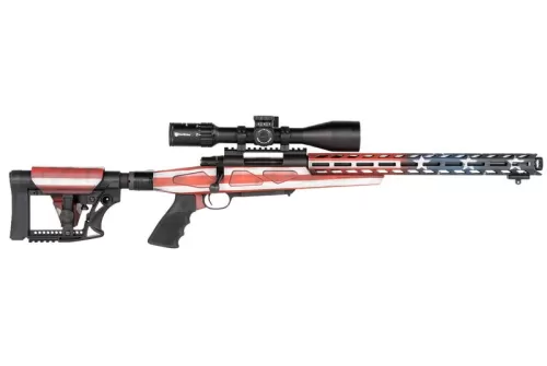 Howa Australian Precision Chassis Gen 2 American Flag 6.5 Creedmoor 16.25" Barrel 10-Rounds 4-16x50mm Scope
