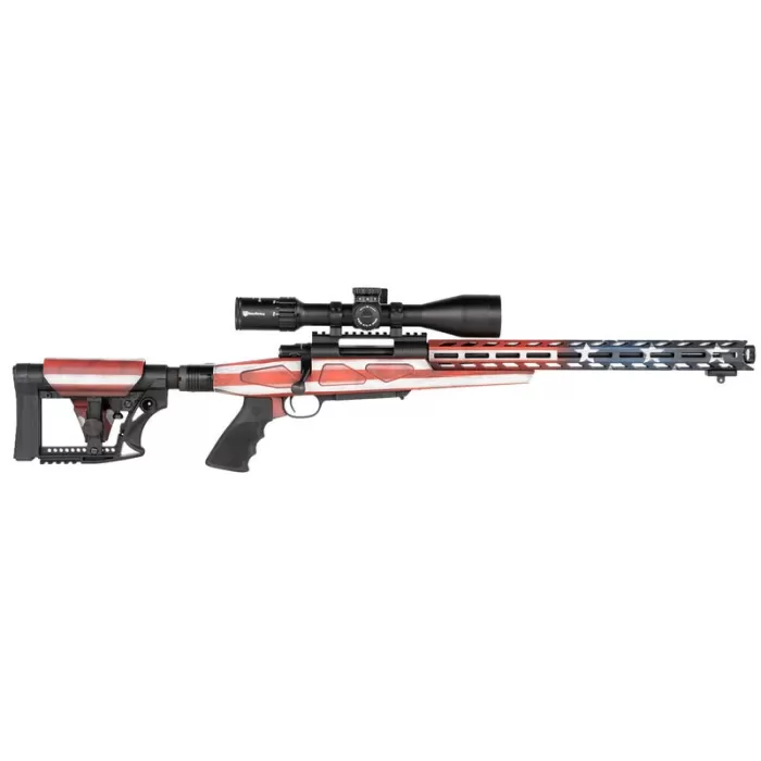 Howa Australian Precision Chassis Gen 2 American Flag 6.5 Creedmoor 16.25" Barrel 10-Rounds 4-16x50mm Scope Howa Australian Precision Chassis Gen 2 American Flag 6.5 Creedmoor 16.25" Barrel 10-Rounds 4-16x50mm Scope