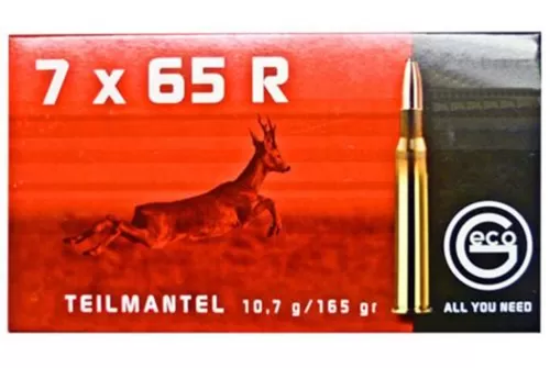 Geco 268540020 7X65mm R Soft Point 165 GR 20 Box/10 Case