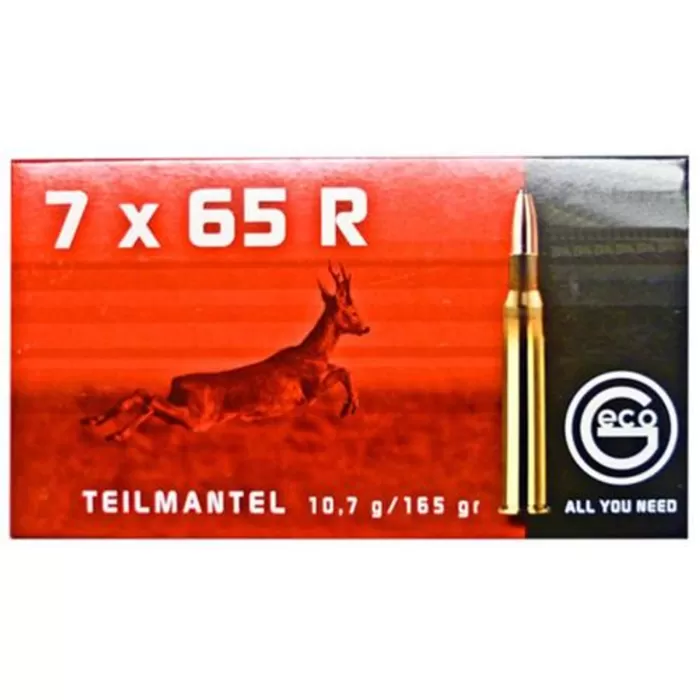Geco 268540020 7X65mm R Soft Point 165 GR 20 Box/10 Case Geco 268540020 7X65mm R Soft Point 165 GR 20 Box/10 Case