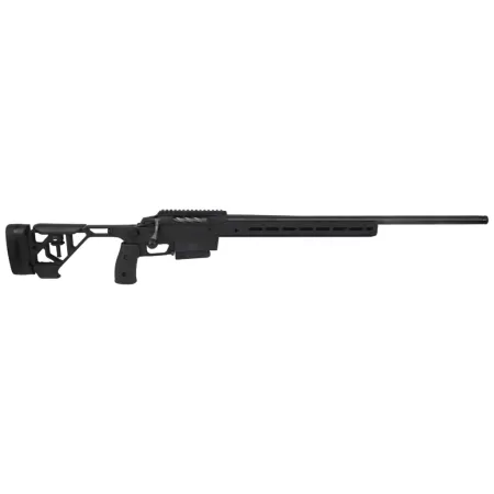 Tikka JRTXATB32426 T3x Ace Target 6mm Creedmoor 10+1 24" Black Threaded Barrel, Black Cerakote Receiver w/Picatinny, M-LOK Handguard, Arca Rail Forend, Black Adjustable Aluminum Chassis, Black Polymer