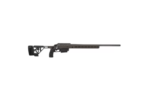 Tikka JRTXATM32426 T3x Ace Target 6mm Creedmoor 10+1 24" Black Threaded Barrel, Midnight Bronze Cerakote Receiver w/Picatinny, M-LOK Handguard, Arca Rail Forend, Bronze Adjustable Aluminum Chassis, Bl