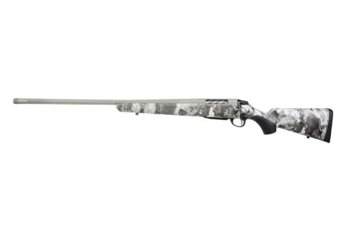 Tikka T3x 7mm PRC 24 Fluted Threaded Bbl 1:8 5/8in x 24 TPI LH Veil Alpine Cerakote Hunting Rifles JRTXVA47124