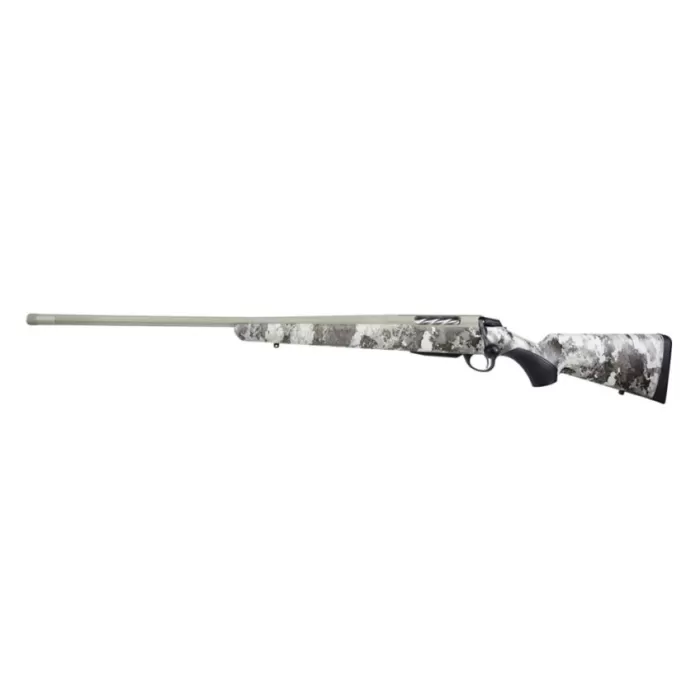 Tikka T3x 7mm PRC 24 Fluted Threaded Bbl 1:8 5/8in x 24 TPI LH Veil Alpine Cerakote Hunting Rifles JRTXVA47124
